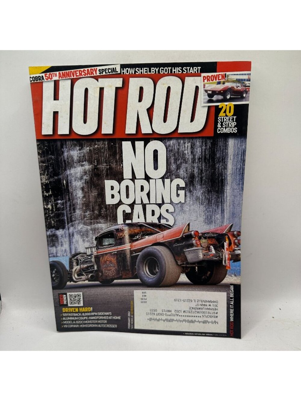 Hot Rod Magazine February 2012 Paperback Automotive Enthusiast Magazine